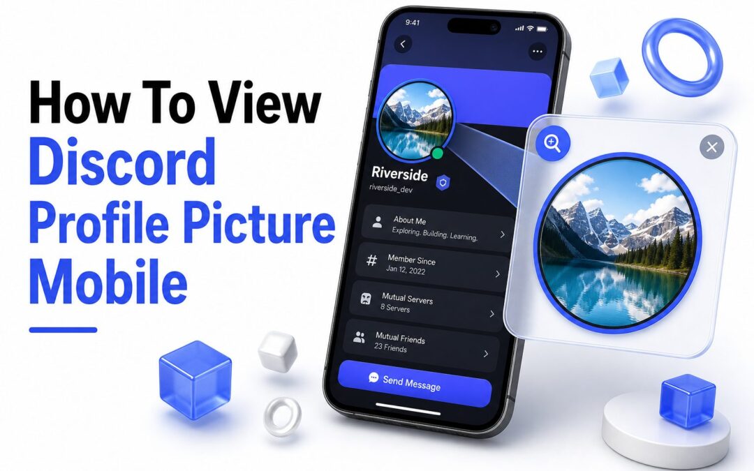 How to View Discord Profile Picture on Mobile